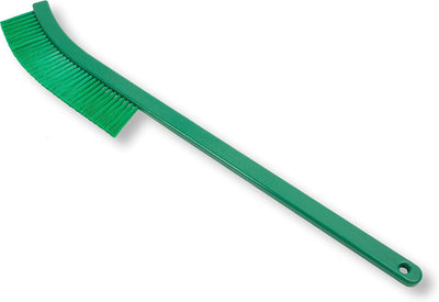 Cepillo plástico estrecho para radiadores 24pulg verde