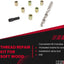Kit reparación rosca hexagonal E-Z para madera blanda 3/8-16