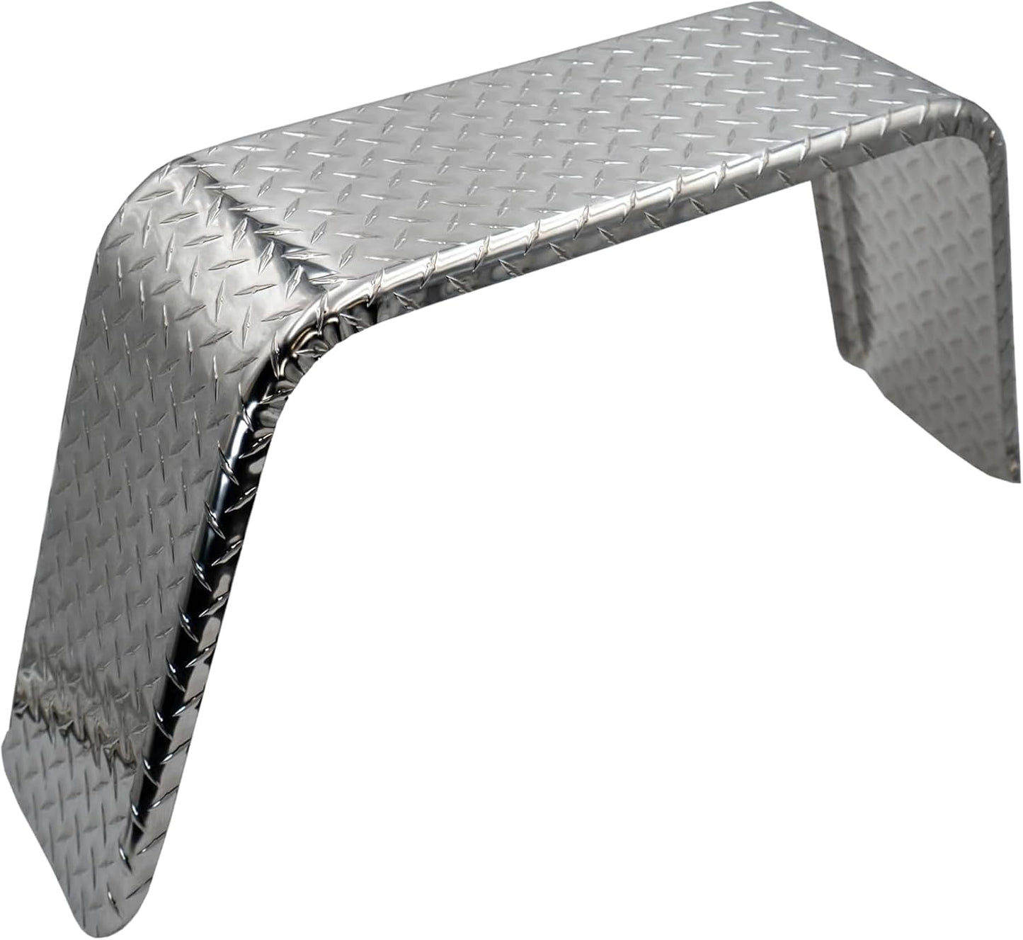 Rueda 15pulg guardabarros remolque aluminio placa diamante