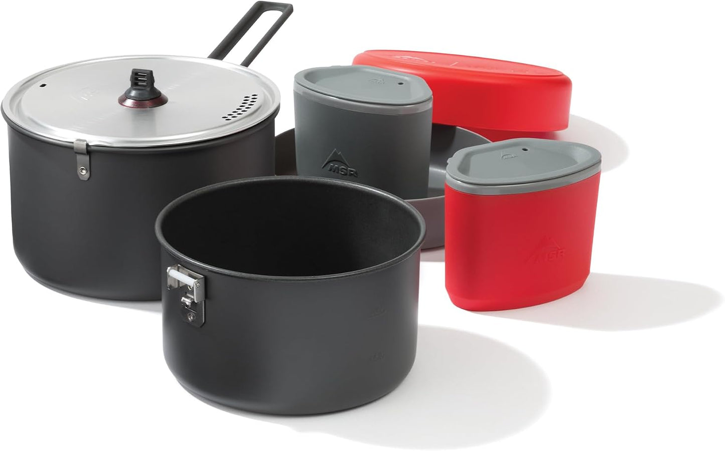 Set Cocina para Acampar 2 en 1 Portátil de Aluminio