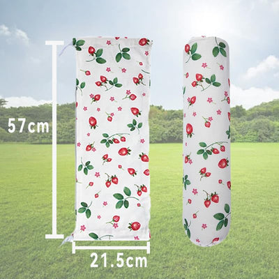 Soporte para bolsas de plástico con diseño de fresas