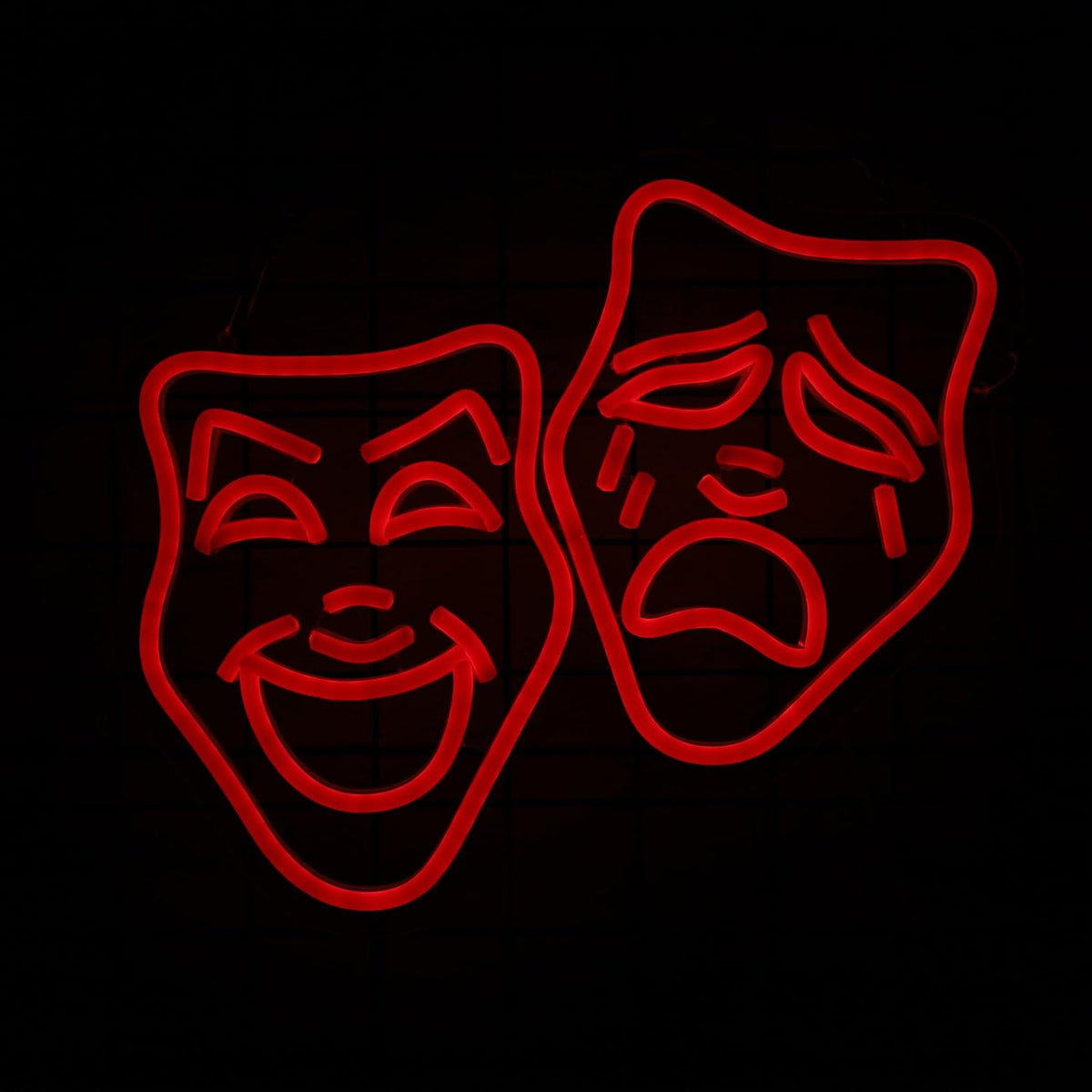 Máscara teatro decoración sala cine comedia tragedia
