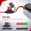 Kit arnés cable 12 AWG 12V relé 5 pines interruptor láser