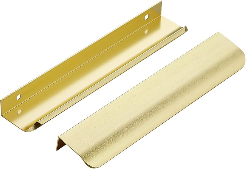 20 Manijas gabinete dorado 7.8" 5.9"
