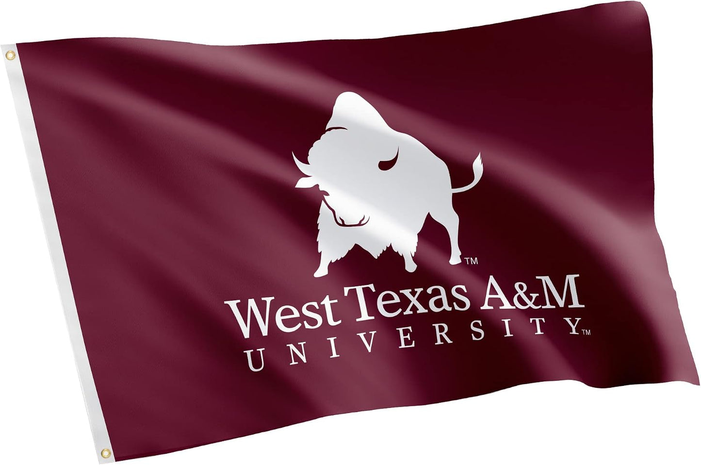 Bandera búfalos WTAMU 3x5ft tela poliéster duradera