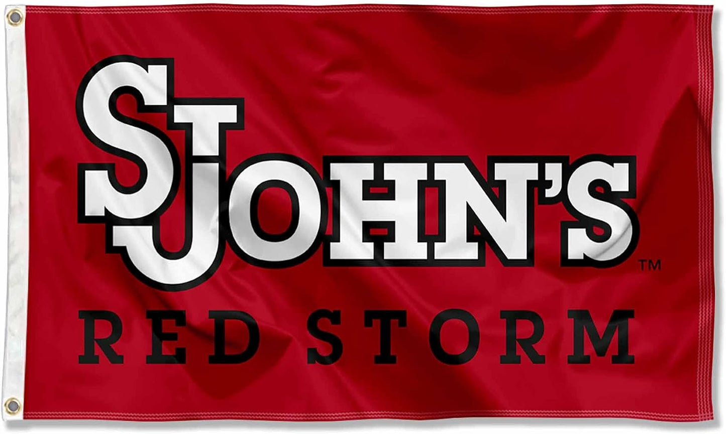 Bandera roja grande 3x5 co. st. johns