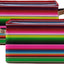 Cesta almacenamiento sarape rayas con asa plegable