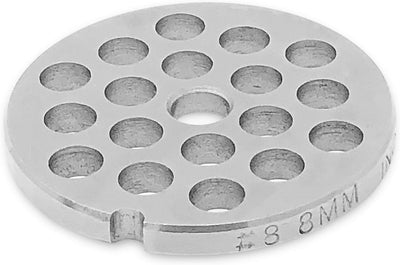 Placa repuesto acero inox 8 picadora carne 5/16