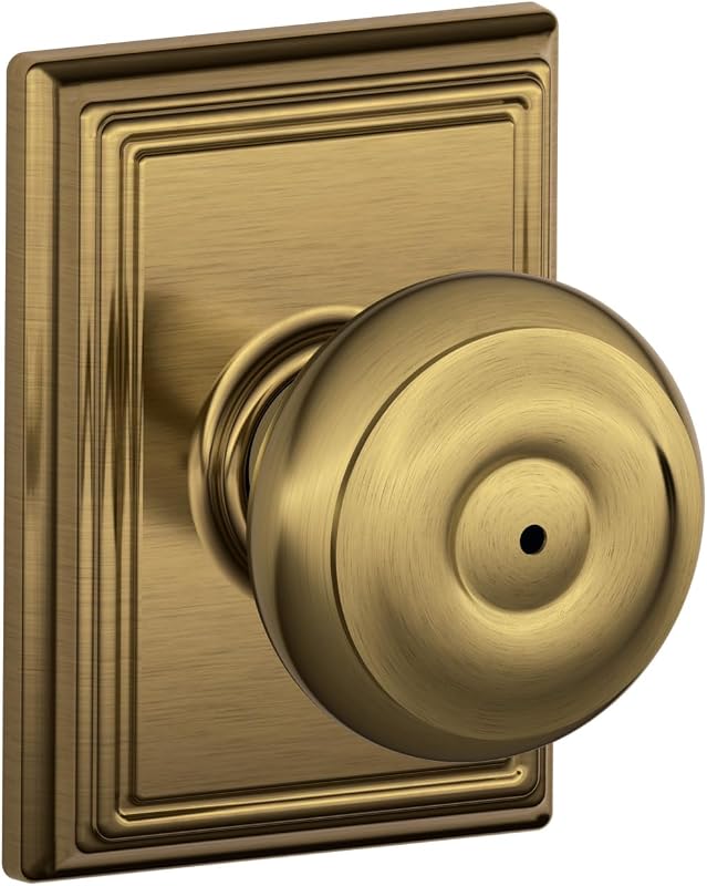Pomo puerta privacidad latón antiguo modelo F40GEO609ADD