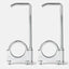 Abrazadera escape 2.5" con colgador universal
