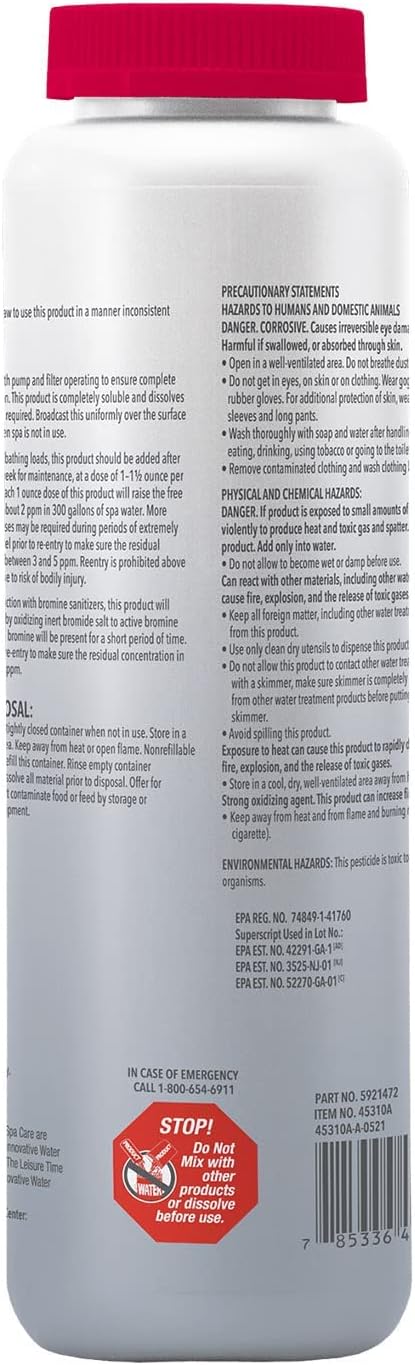 Oxidizer para spa 2 libras pack 2