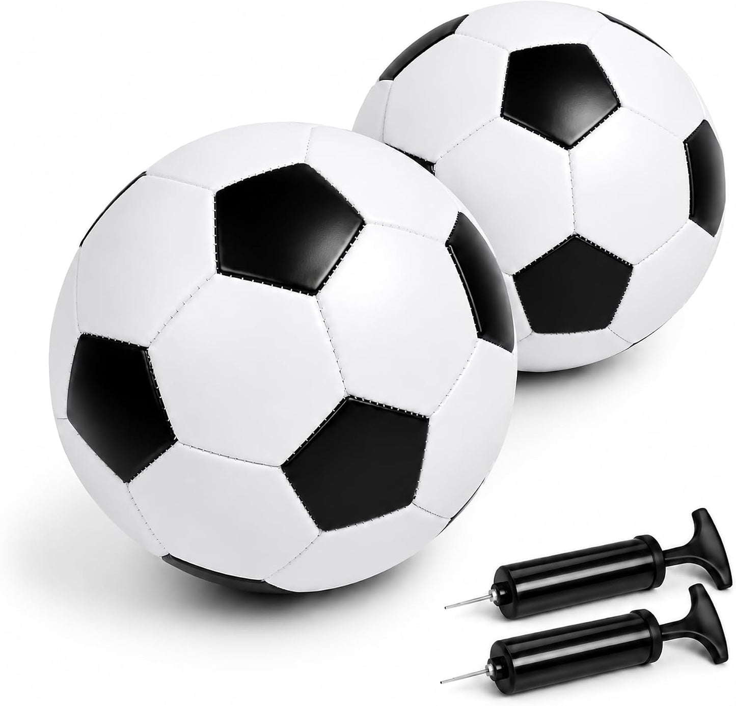 Balón fútbol tamaños 2-5 con bomba para niños y adultos