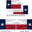 Bandera Texas exterior 5x8pulg poliéster 3 capas