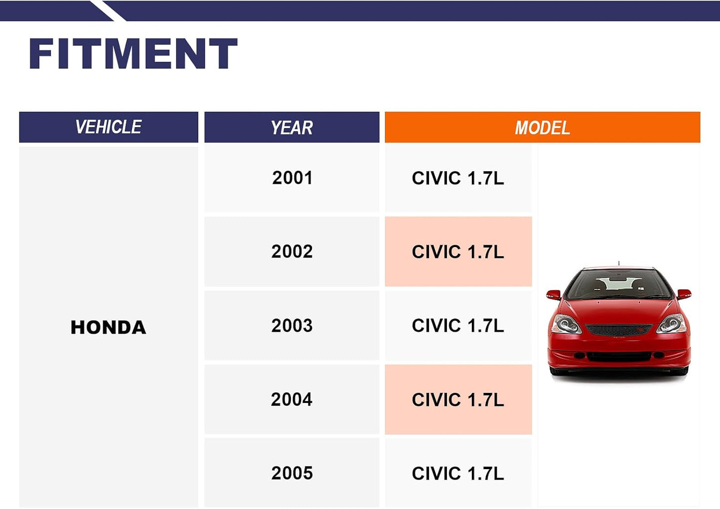 Soporte motor comp. Civic 01-05