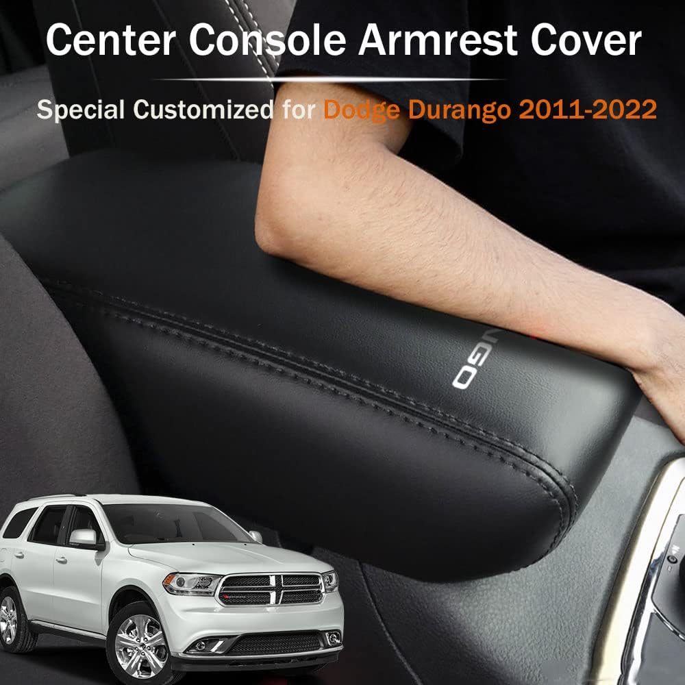 Funda reposabrazos cuero impermeable Dodge Durango 11-20