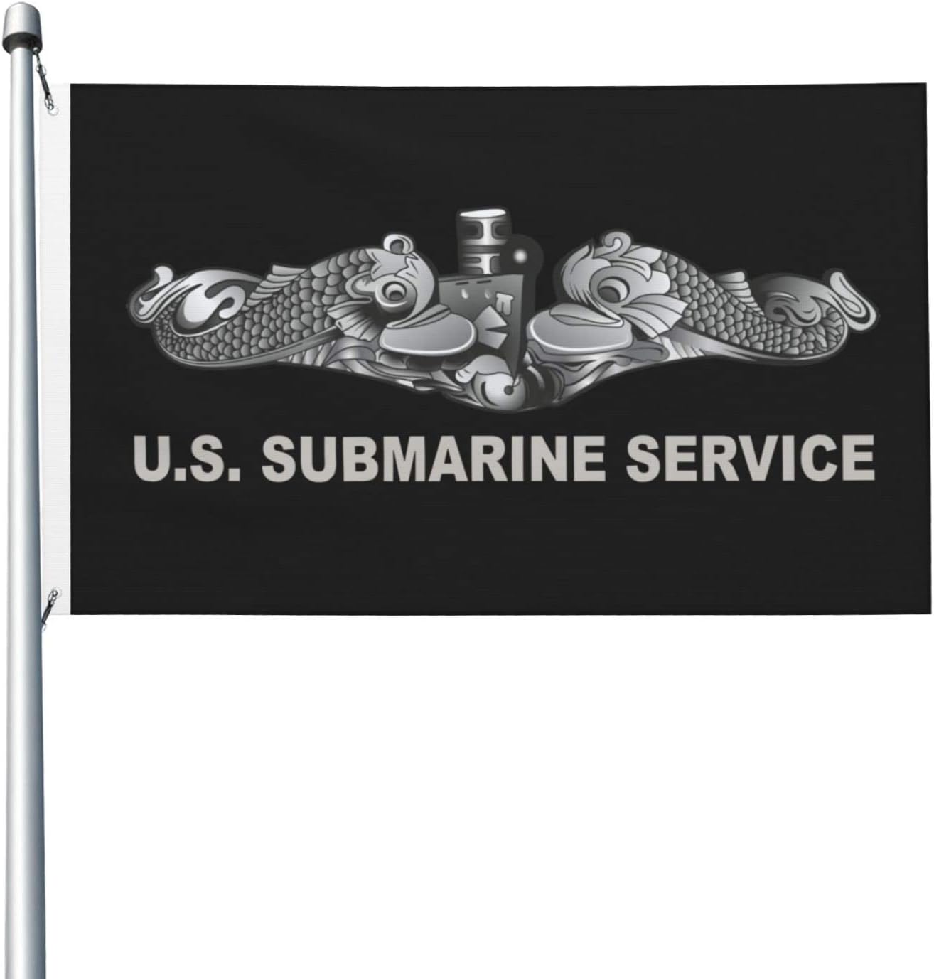 Bandera servicio submarino 3x5ft doble cara jardín