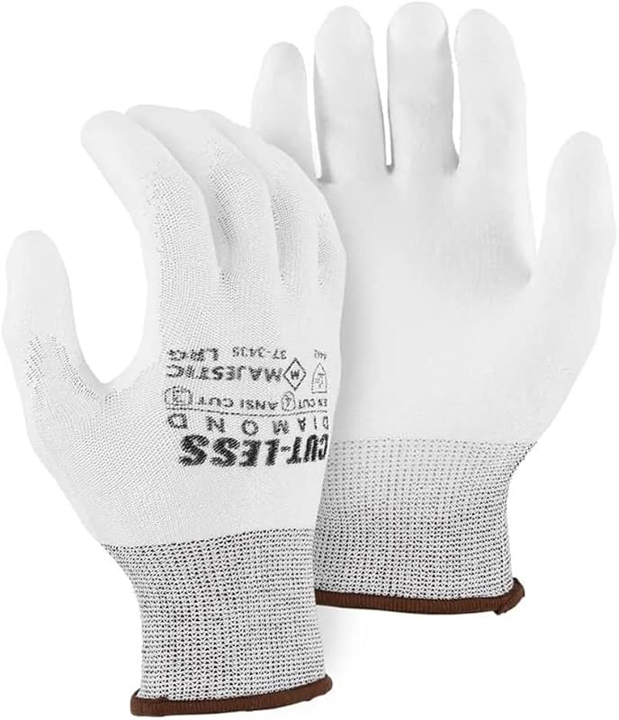 Guantes Dyneema resistentes a cortes talla M 12 pares