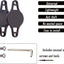 Rastreador GPS para bicicleta con s antirrobo impermeable Negro