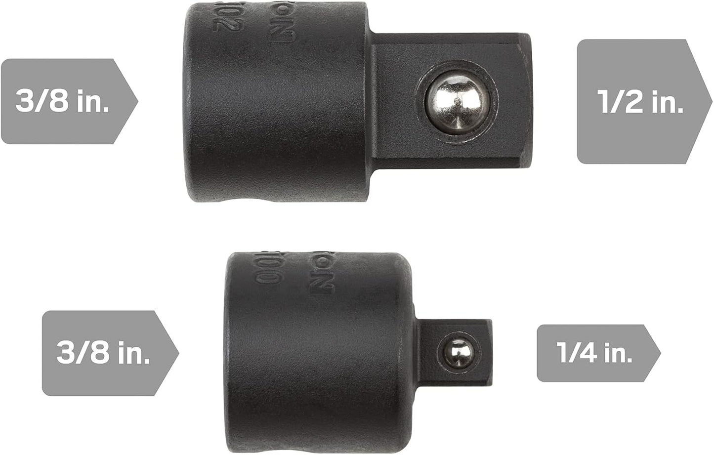 Set 2 Pzas Reductor Impacto 3/8" SIA91001