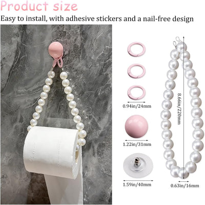 Portarrollo papel higiénico plástico autoadhesivo para baño y sala