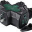 Adaptador pared 3 tomas ETL negro resistente intemperie