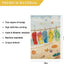 Bandera verano 28x40" arpillera doble cara
