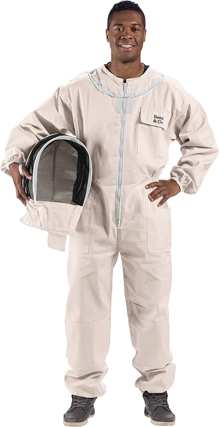 Traje apicultor algodón velo esgrima