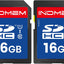 2 Tarjetas SDHC UHS-I 16GB Clase 10 Full HD