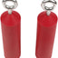 Set 2 Tubos Colgantes 2" Rojo Entrenamiento Agarre