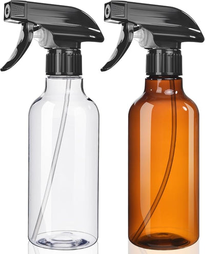 Botella rociadora 10oz niebla y chorro plástico sin BPA
