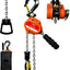 Polipasto cadena palanca 1100lb 10ft trinquete G80 acero
