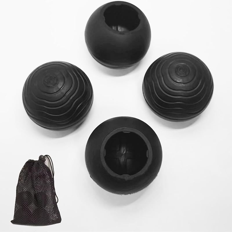 Fundas pies silla campamento 0.83-0.98pulg antideslizantes