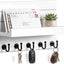 Soporte llaves pared 5 ganchos resistentes cocina entrada