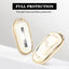 Funda llavero Tesla Model X control remoto blanco