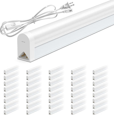40 Luces LED T5 6500K 1800LM para Garaje Taller