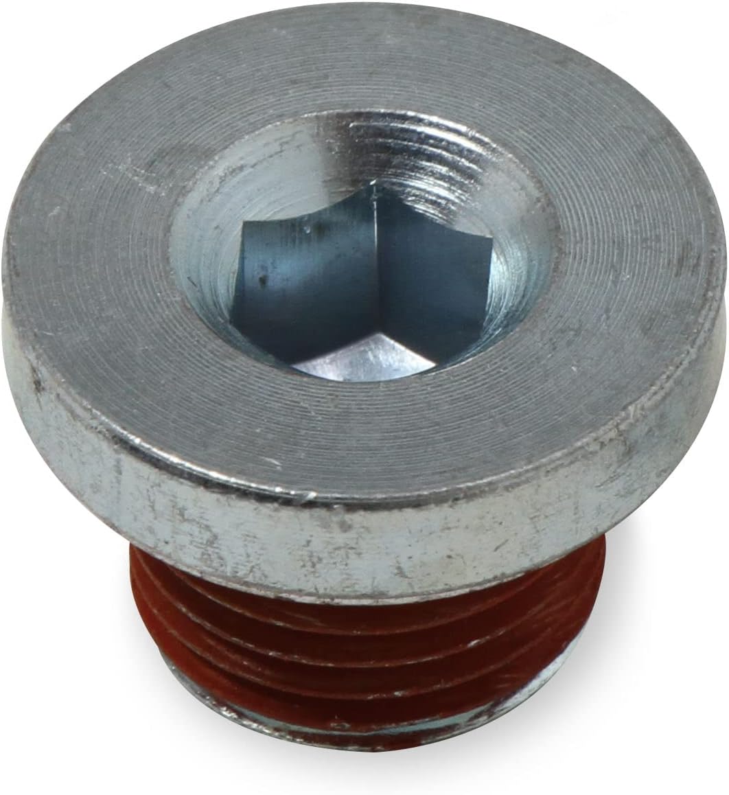 Kit hardware motor 3 tapones acero 1 latón drenaje refrigerante