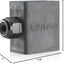 Caja salida portátil Sing-Gang 0.590" negro