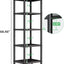 Estante cocina 5 niveles metal ajustable con ruedas