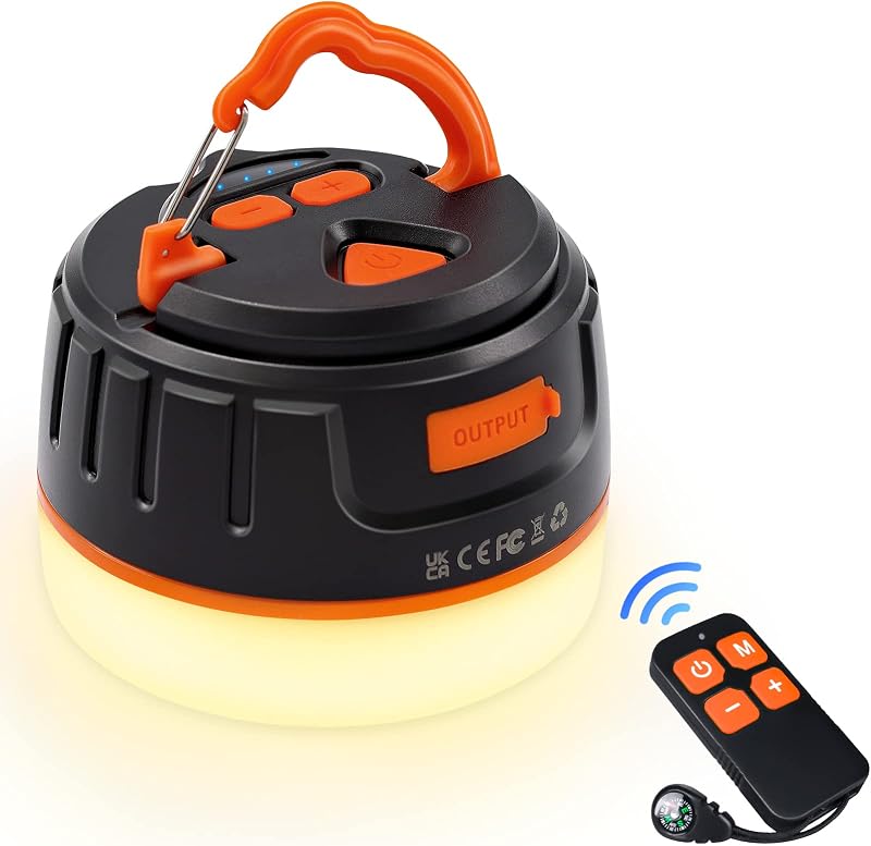 Linterna LED recargable 1000 lúmenes resistente agua