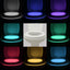 3 Pack Luces LED Noche Sensor Movimiento Inodoro 5 Etapas