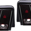 Luces traseras Ford Mustang 99-04 lente rojo
