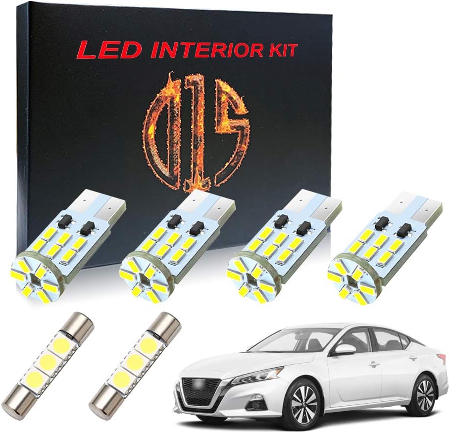 Kit luces LED interior Nissan Altima 2013-K 11 pzas
