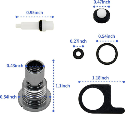 Conjunto válvula gatillo comp Hitachi NR83A A2 A2S