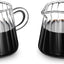 Jarra Vidrio Crema 2 Pzas 6.8oz para Café Té Hogar Cafetería