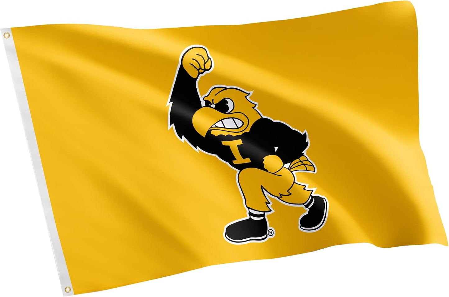 Bandera Hawkeyes UI 3x5ft tela poliéster duradera