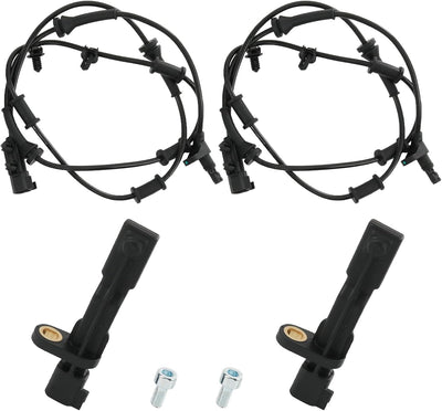 Sensor velocidad rueda ABS Jeep Wrangler 3.6L 12-17 4 Pzas