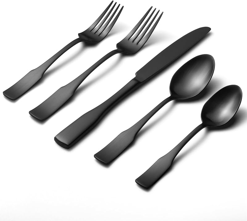 Set 40 Pzas Cubiertos Acero Inox Apto Lavavajillas