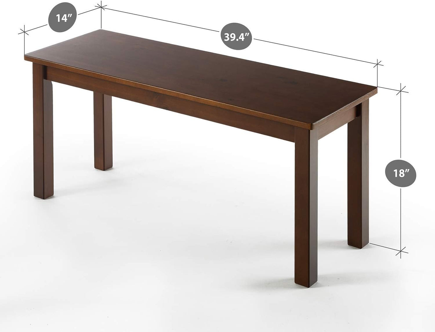 Banco madera Juliet Espresso