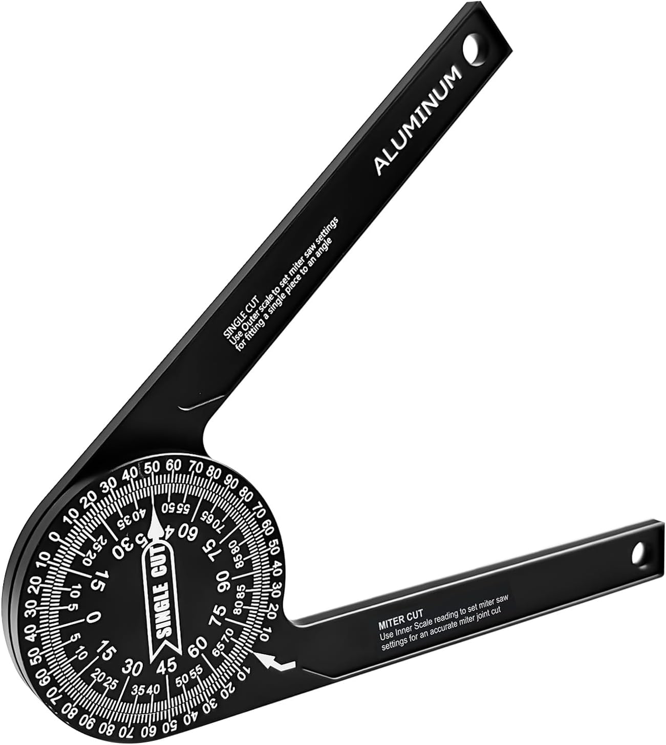 Buscador angulo sierra ingletadora aluminio cnc 7.2pulg