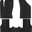 Alfombrilla piso Jeep Compass goma negra ajuste